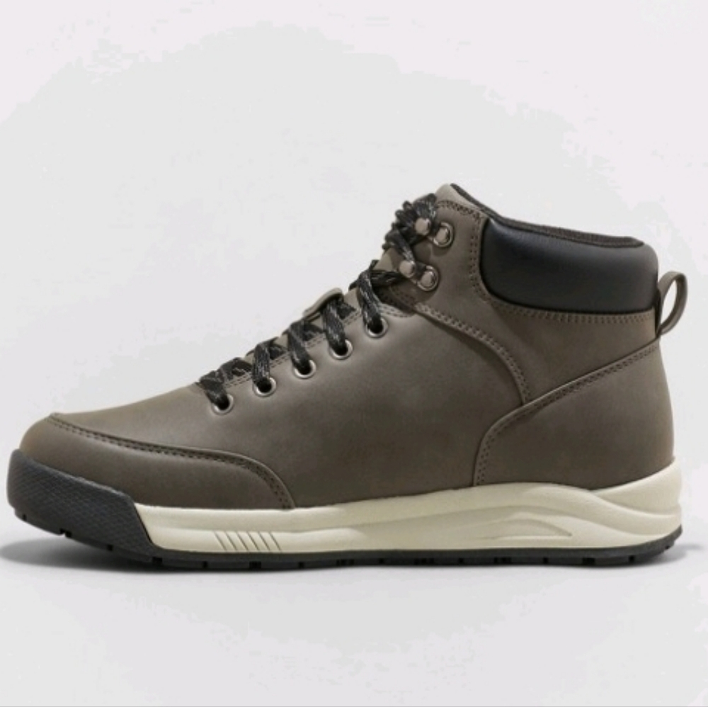 NWOT Men's Anders Hiker Boots - Goodfellow & Com Gray to - Picture 2 of 6